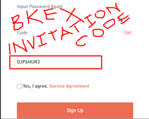 Bkex invitation code